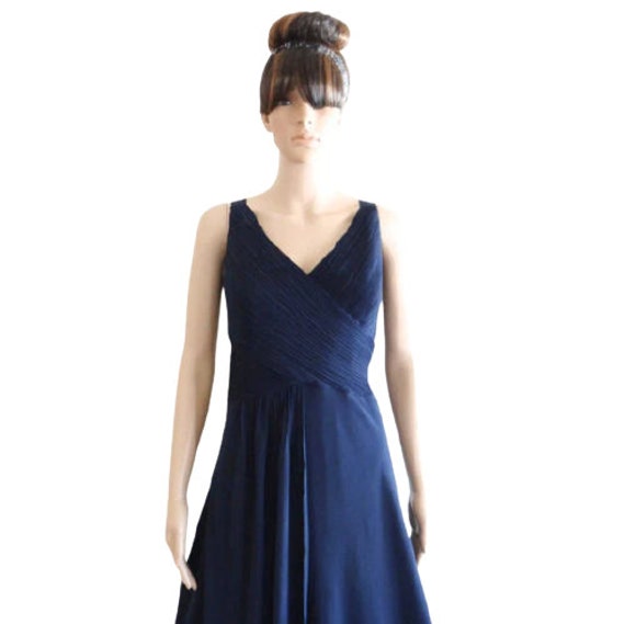 the white gallery bridesmaid dresses Blake Midi Dress in Seersucker | Color - Nassau Navy / L