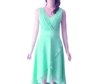 plus size jersey knit swing dress Women's Oversized A-Line Casual Jersey Knit Dress Mustard / 3XLarge main image 1