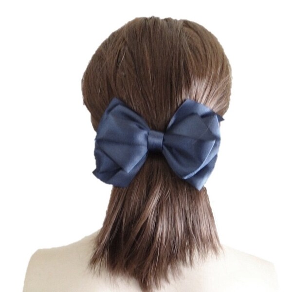 Oxford Blue Hair Clip