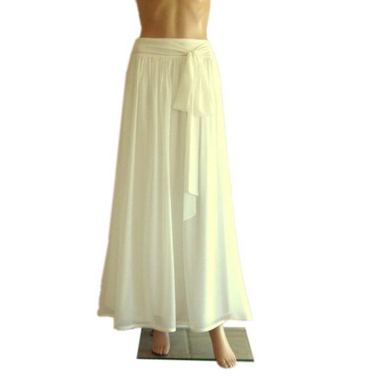 Off White Long Skirt. off White Maxi Skirt. Long Bridesmaid - Etsy