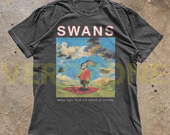 Swans Band Tee Experimental American Rock Group New York Michael