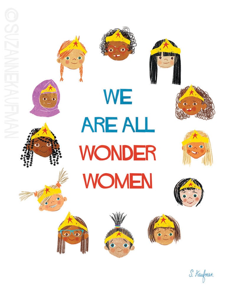 We Are All Wonder Women Etsy
