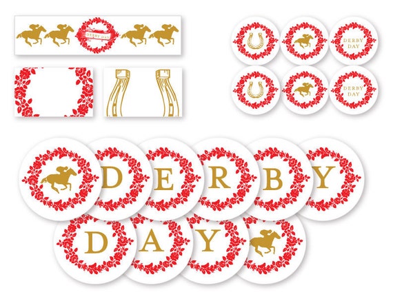 printable-pdf-set-kentucky-derby-party-decorations-etsy