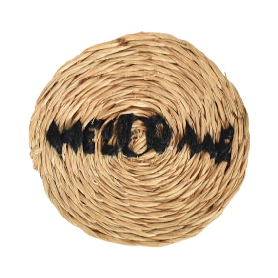 Tapis rond en sisal et paille rond Toy « Welcome » -- Meubles de