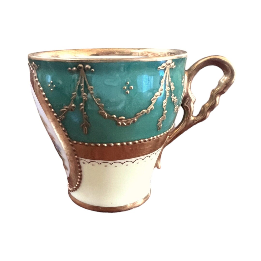 リヒャルト クレム工房 ワトー画 チョコレートカップ＆ソーサー リヒャルト クレム工房 ワトー画 チョコレートカップ＆ソーサー - メルカリ