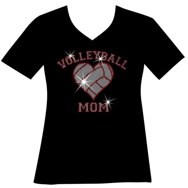 Volleyball Bling Etsy