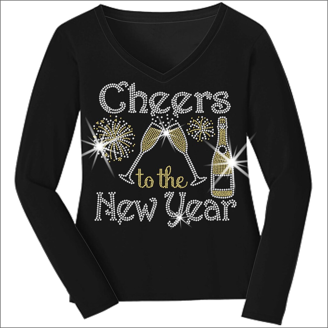 Cheers to the New Year Long Sleeve Tee
