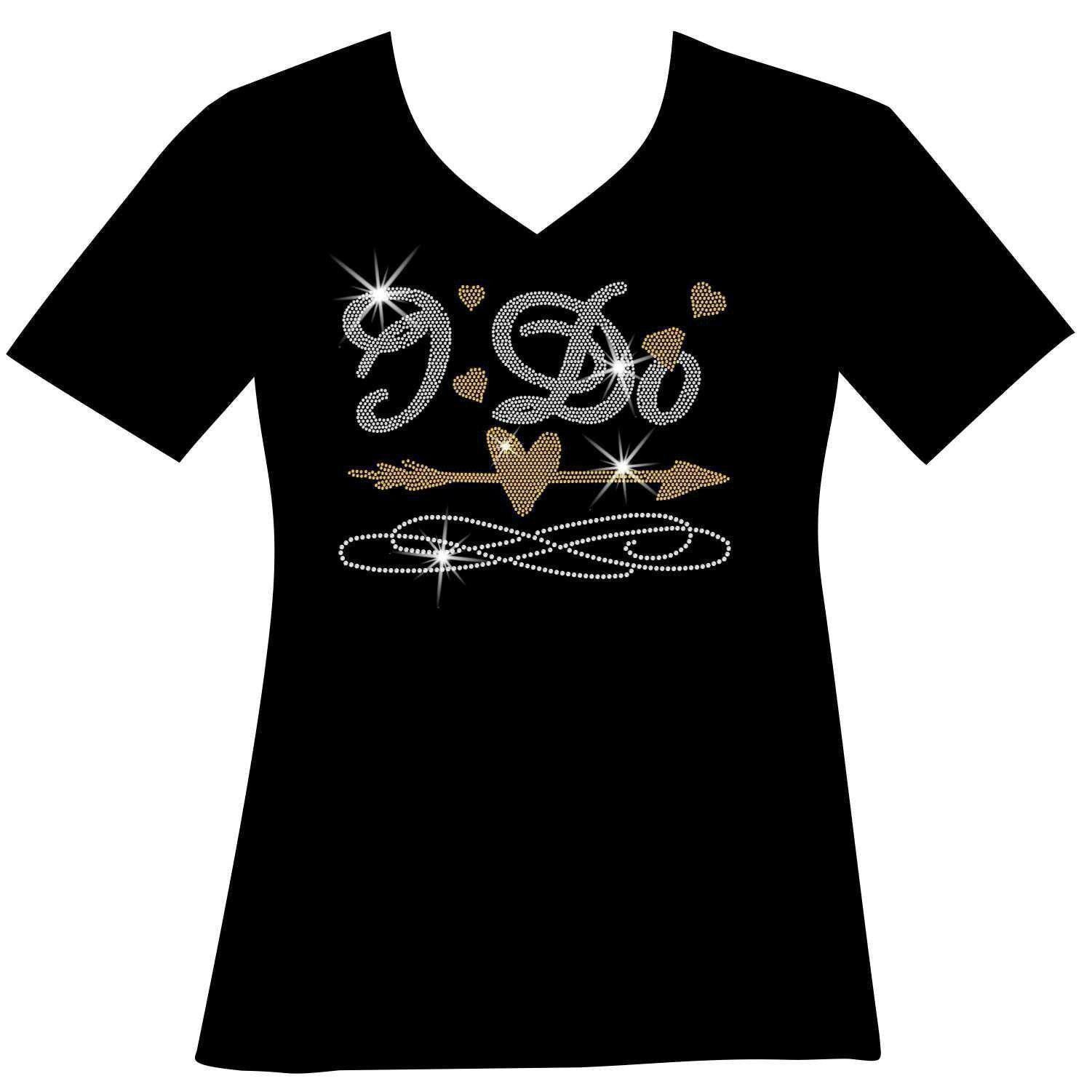 I Do Bridal Party Rhinestone Mega Bling Shirt, Wedding Bachelorette Party, Shower Spangle Bling, Choose Your Color