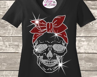 Men's Rhinestone T-shirt With 