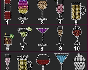 Add ons Drink Glass Add On Selection Would You Like To Add a Little Something To Your Design. Beer Mug, Wine Glass, Low Ball, Martini Glass