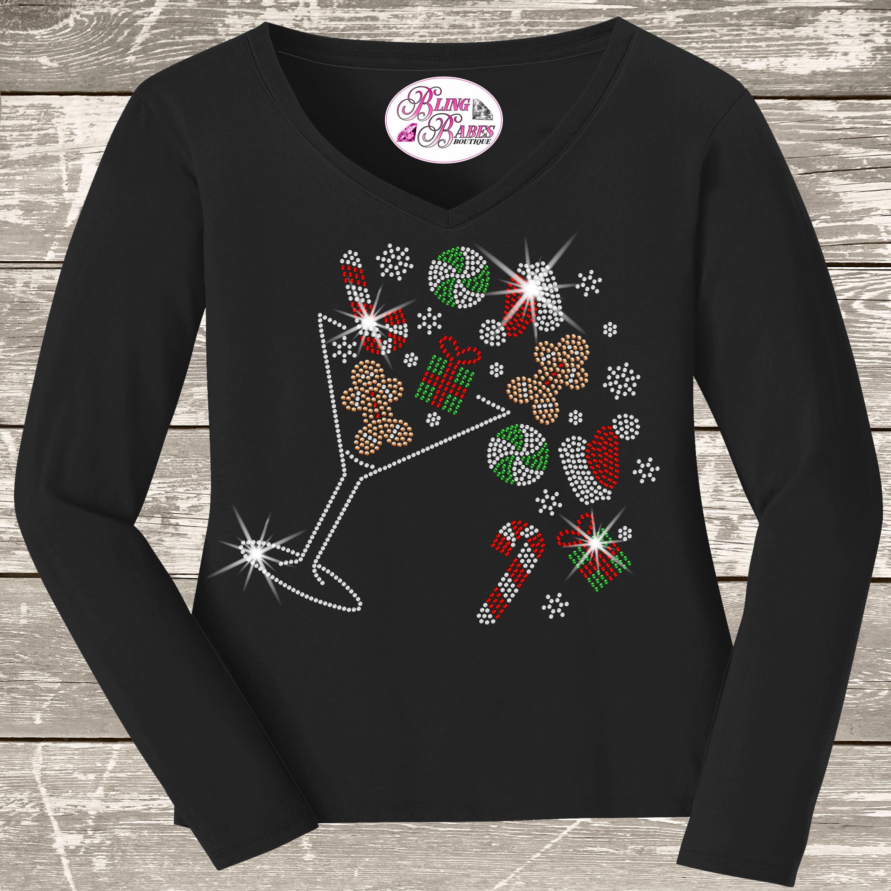 Sequin Christmas Shirt Dress - Etsy