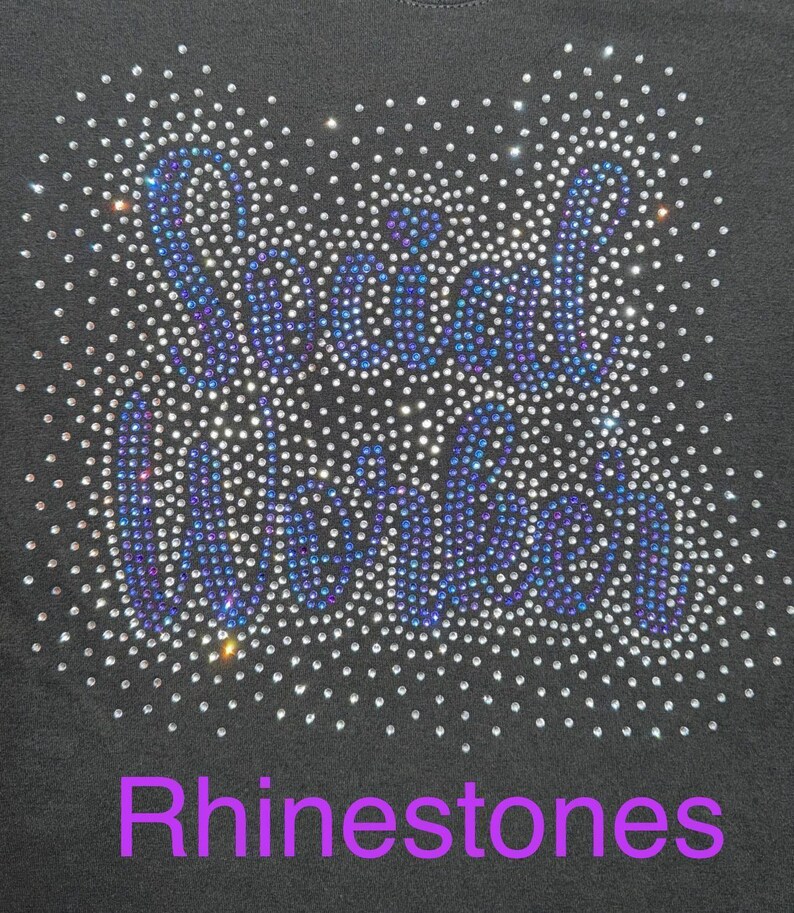 Custom Design Rhinestone Bling Shirt Custom Football Custom Baseball Custom Mom Sports Create Your Shirt Business Logo Cheer Design Birthday afbeelding 2