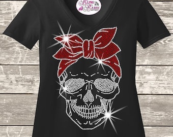 Men's Rhinestone T-shirt With 