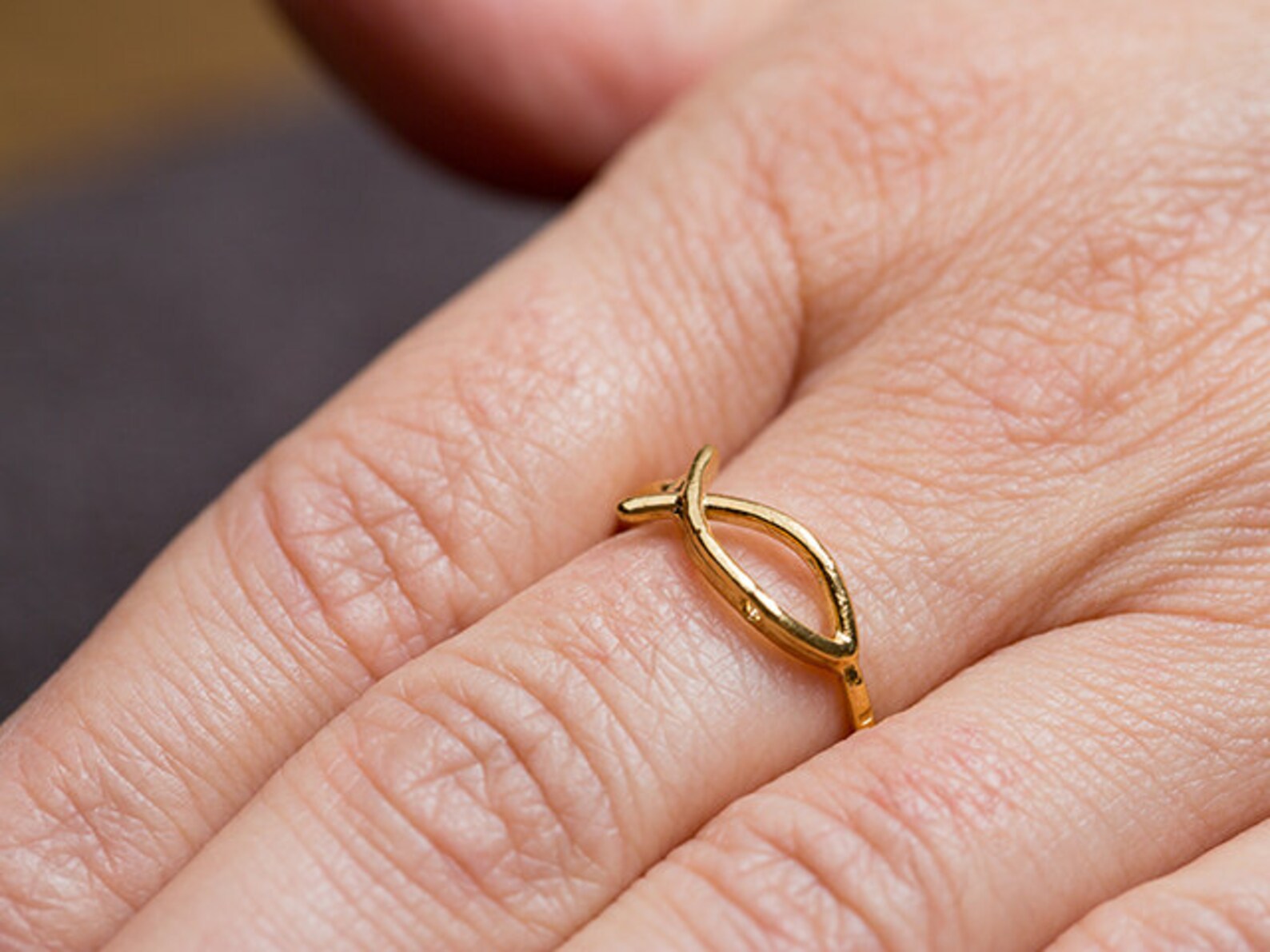 Pisces ring jesus fish ring christian fish ring silver Etsy