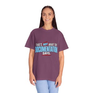 Medical Coder Gift | Documentation Humor Tee | Funny Coding Shirt