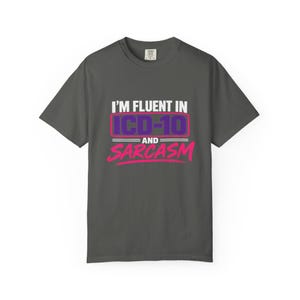 Camiseta divertida para codificadores médicos / Regalo con humor sarcástico sobre la CIE-10
