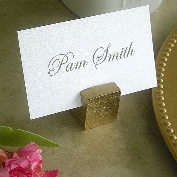 Place Card Holder - Etsy