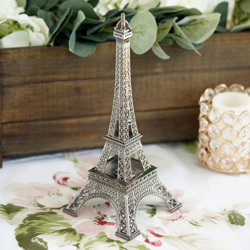 Gold Eiffel Tower Cake Topper Eiffel Tower Centerpiece Paris Theme Decor Paris Theme Birthday Decor Paris Eiffel Tower Party Decor Rose Gold image 7