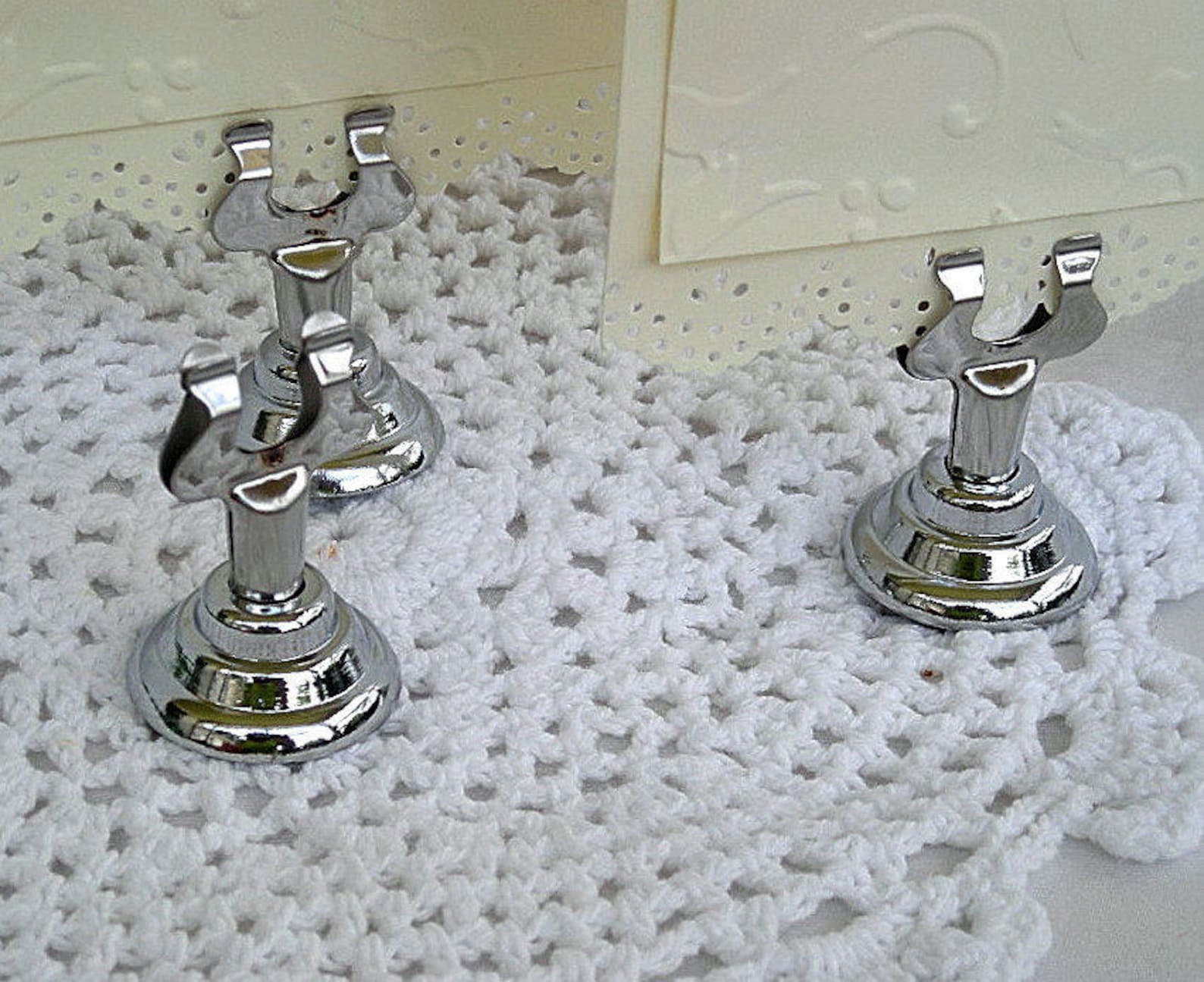 Gold Table Card Holders Place Card Holders Wedding Menu Holder Etsy