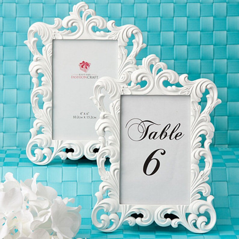 Wedding Table Number Frames Table Cards Table Holders Gold Etsy