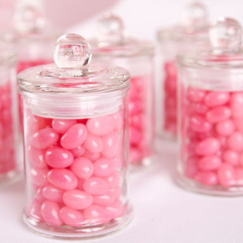 Wedding Favor Jar Candy Favor Jar Personalized Custom Favor Etsy