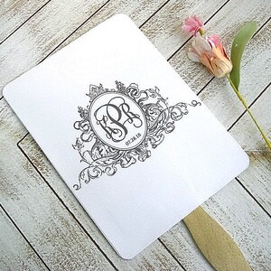 Monogram boda fans rústicos de la boda fans Greenery hojas corona botánica rústica Toscana Palos de oro de cualquier color