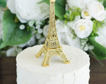 Gold Eiffel Tower Cake Topper Eiffel Tower Centerpiece Paris Theme Decor Paris Theme Birthday Decor Paris Eiffel Tower Party Decor Rose Gold