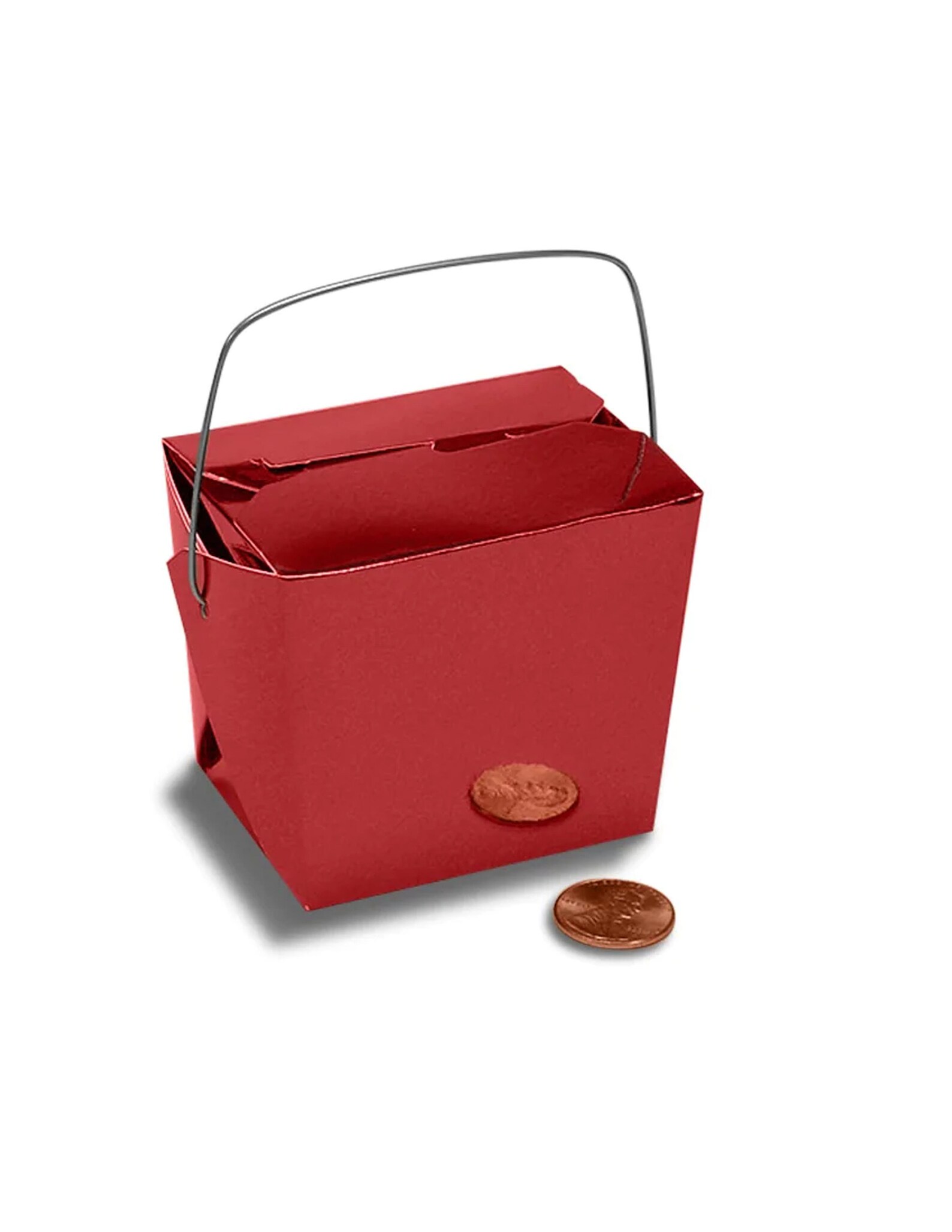 Wedding Favor Box Chinese Take Out Boxes Gold Silver Metallic Favor Box