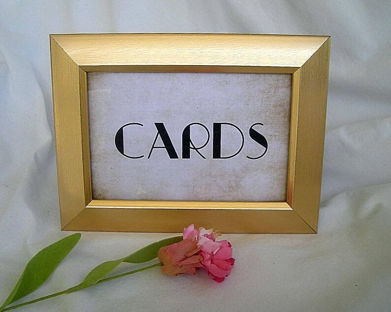 Table Card Frame Frames Gold Wedding Table Number Card Frames Etsy