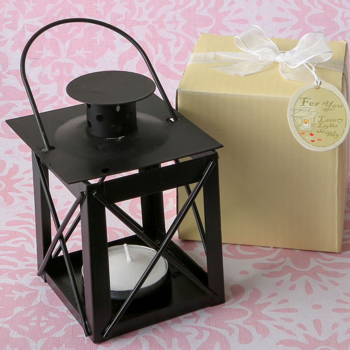 Mini Table Lanterns Personalized Wedding Favors Tea Light Etsy