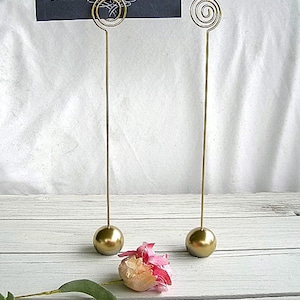Portanumero da tavolo Portacarte da tavolo per matrimoni Portacarte da tavolo per matrimoni alto e durevole Portamenu in oro Portacarte segnaposto in argento Numeri da tavolo