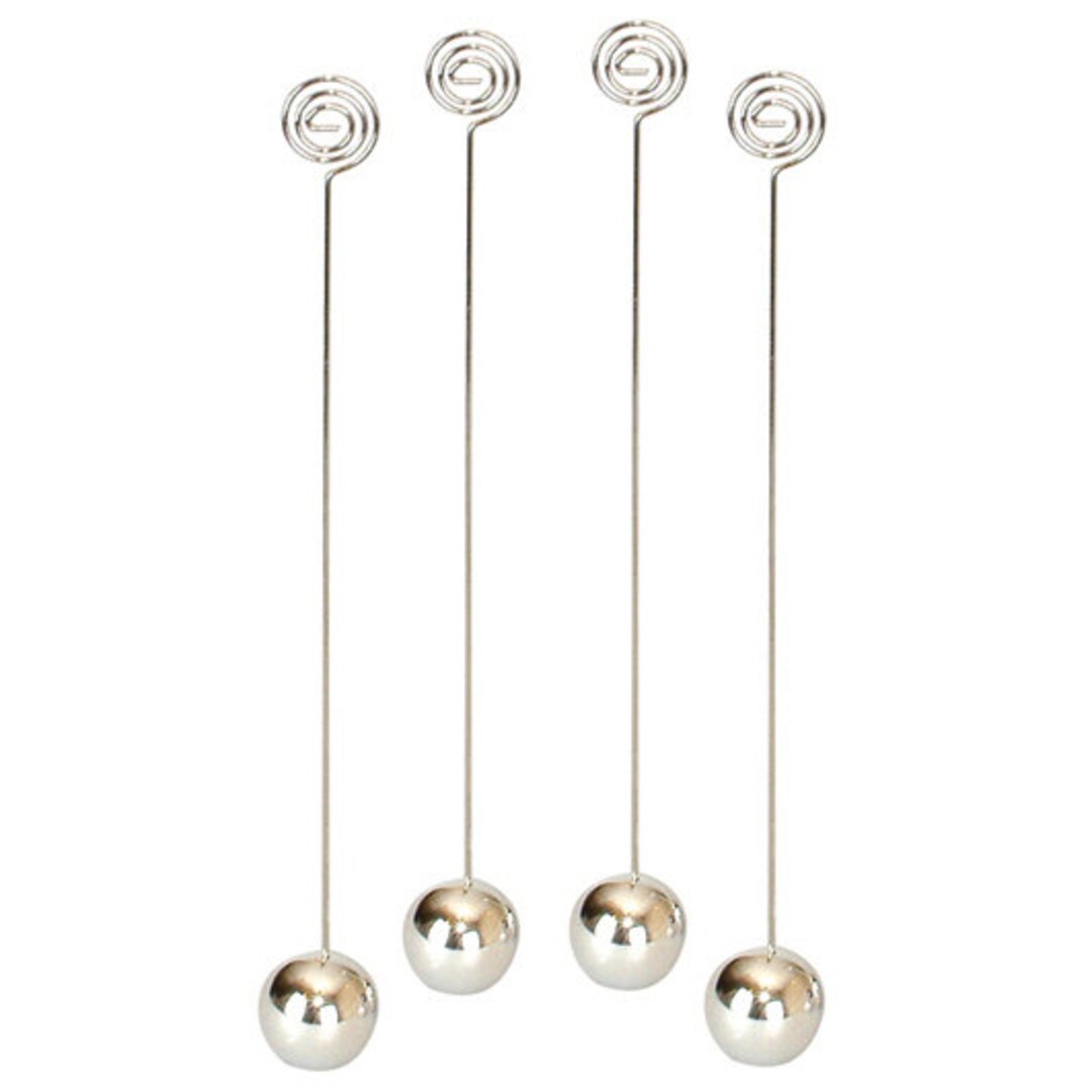 Table Number Holder Wedding Tall Table Number Holders Silver or Gold