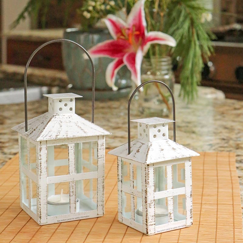 Gold Vintage Table Lantern