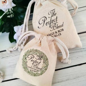 Personalized Wedding Favor Bags Custom Wedding Favor Bags Cotton Muslin ...