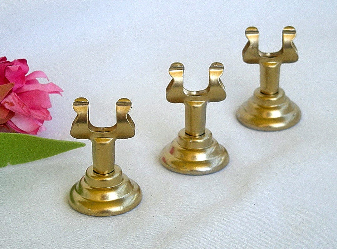 Gold Table Number Holder Table Card Holders Wedding Menu Holder Gold