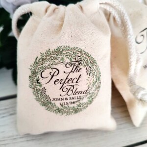 Personalized Wedding Favor Bags Custom Wedding Favor Bags Cotton Muslin ...