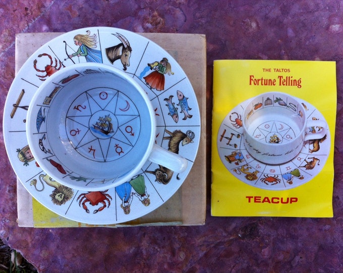 The Taltos Fortune Telling Tea Cup by Jon Anton. Copyrighted Etsy