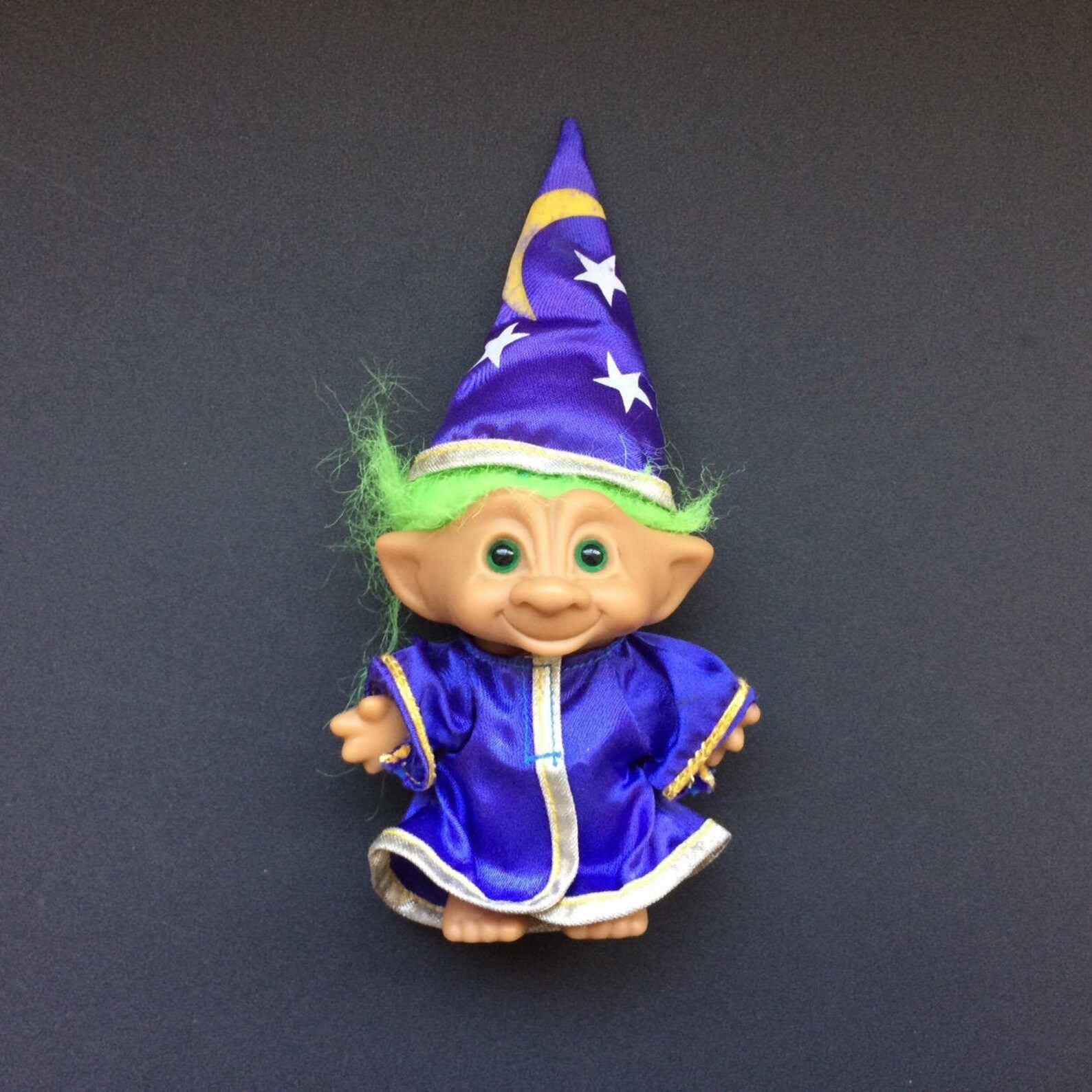Wizard Troll Witch Troll Vintage Wizard Troll Doll Russ Etsy