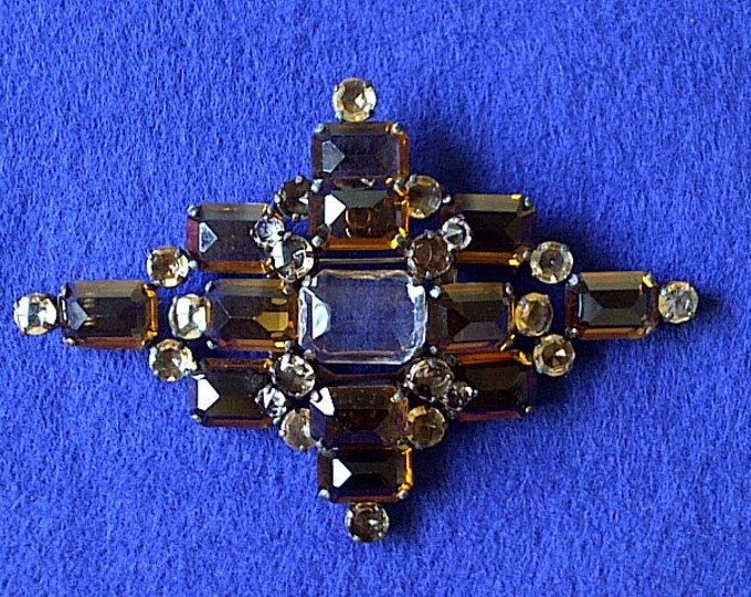 Schreiner Jewelry Co. New York Costume Jewelry Brooch MINT Etsy