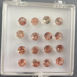 6mm Oregon Sunstones Faceted Round Gemstones | Pick Your Own Stone!