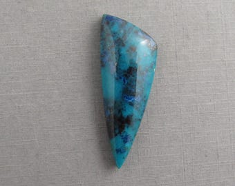 Chrysocolla with Tenorite | Natural Loose Cabochon | CH133