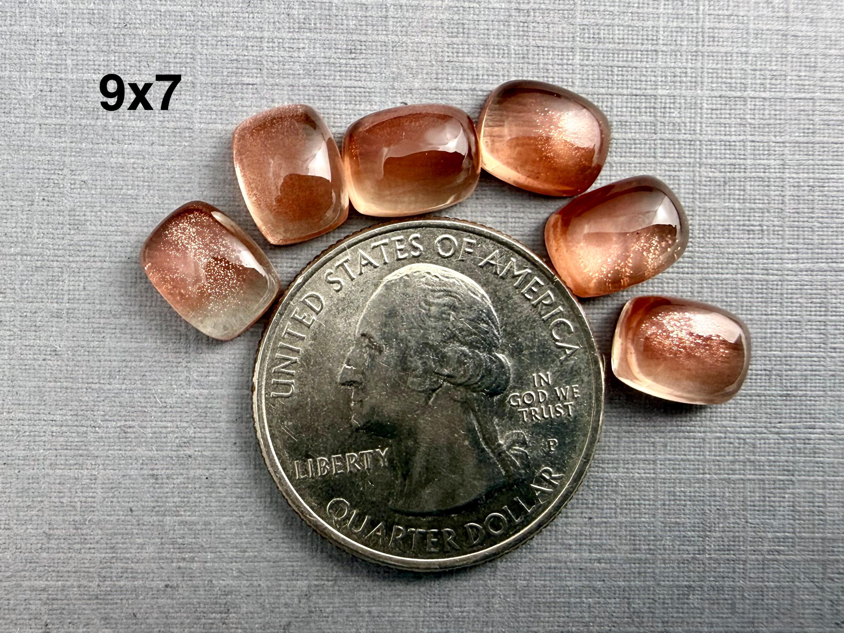 9x7 8x6 7x5 Oregon Sunstones Rectangle Cabochon With Schiller - Etsy ...