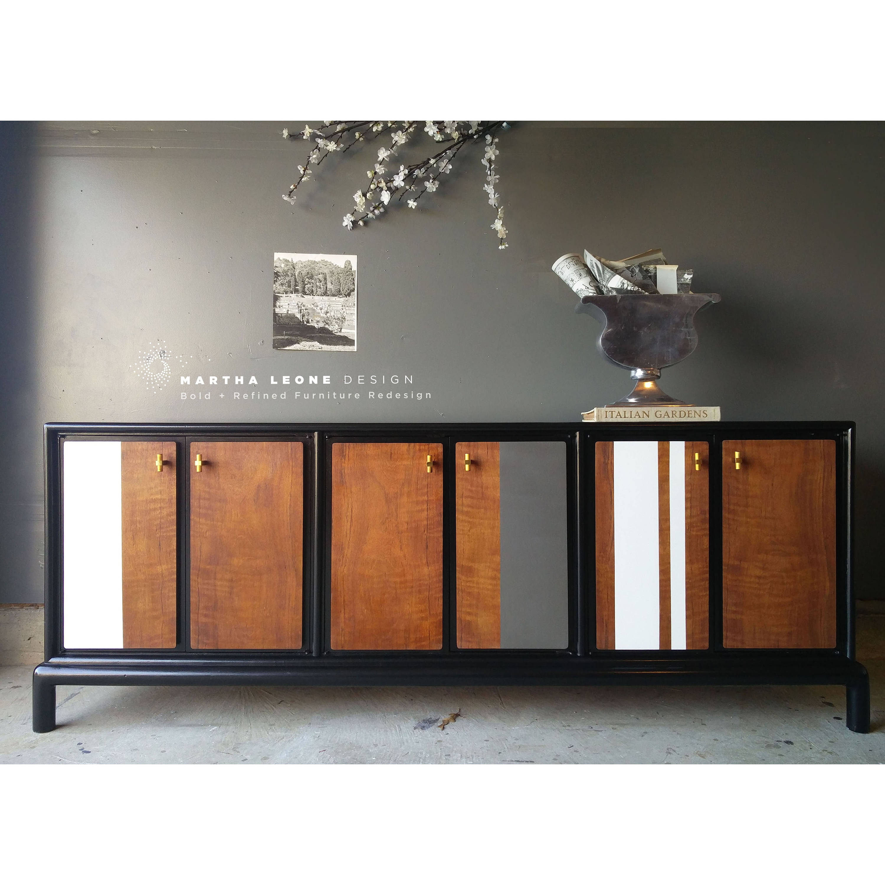 Mid Century Credenza Échantillon Ne Pas Acheter