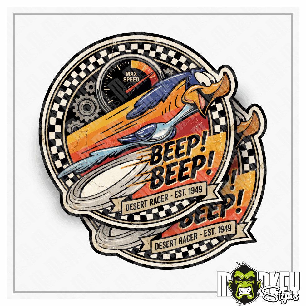 Road Runner Beep Beep - Etsy