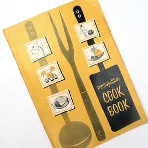 Metropolitan Cook Book | 1964 Metropolitan Life Insurance Company Promotional Cook Booklet | Vintage 1960s | Met Life