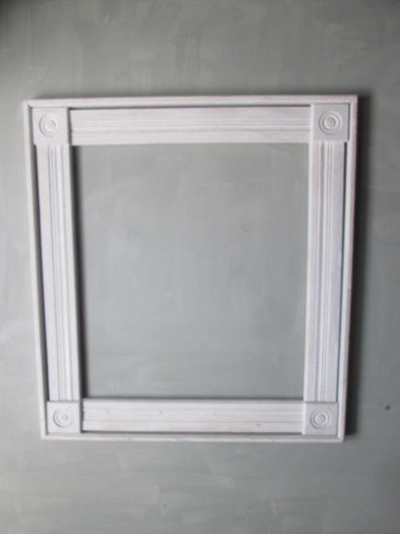 Shabby Mirror White Large Handmade White Shabby Large Mirror Handmade
