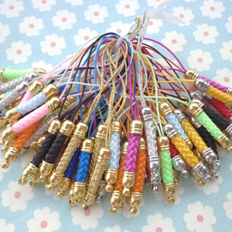 200 Cordini Per Cellulare Con Moschettone - Laccetti Per Polso Per Portachiavi, USB E Decorazioni | 20 Colori Vivaci - Foto 11