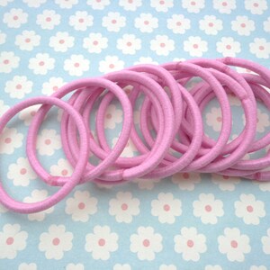 20 Stück Haar Gummibänder rosa Pferdeschwanz Gummibänder, Pferdeschwanz Inhaber, Zopf-Inhaber