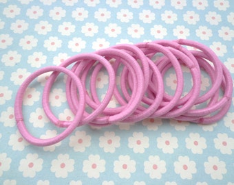 20 Stück Haargummis rosa pferdeschwanz gummi,pferdeschwanz halter,zopf halter