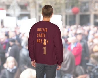 Herbst Sweatshirt Cozy Fall Season Kürbis Herbstvibes Fck AfD Fcknzs Demokratie Antifa Gegen Rechts Statement Demo Nie wieder ist jetzt